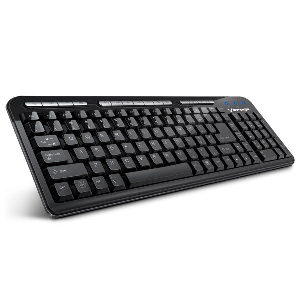 Teclado VORAGO KB-202 - USB, Alámbrico, Negro Teclado VORAGO KB-202 - USB, Alámbrico, Negro